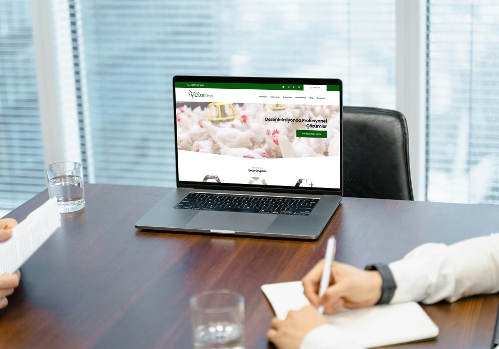 Reform Kimya web sitesini yeniledik. Mabu teknoloji ve bilişim.